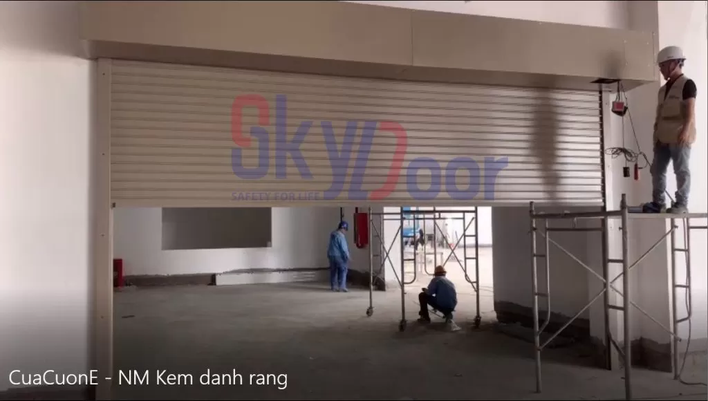 Cửa cuốn ngăn khói, ngăn cháy E 15 – 120 phút