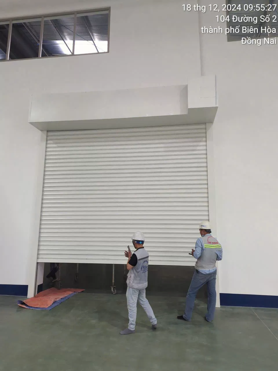 Cửa cuốn thép, nhôm an toàn, siêu trường