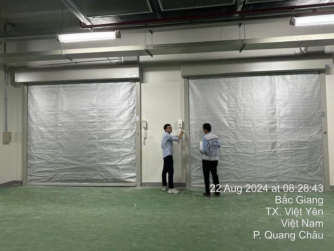 Màn cuốn ngăn khói, ngăn cháy E 15 – 120 phút